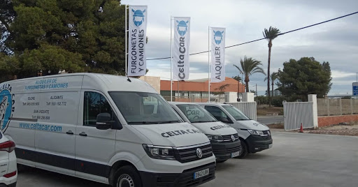 Celta Car S.L. Alquiler furgonetas y camiones Alicante
