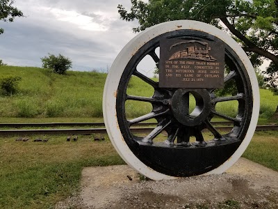 Monument To The First Train Robbery In The West