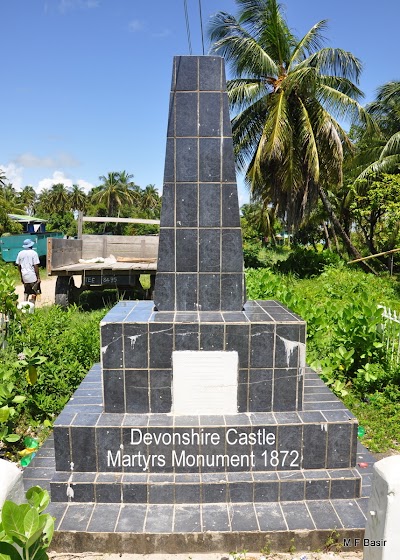 Photos of Devonshire Castle Martyrs Monument