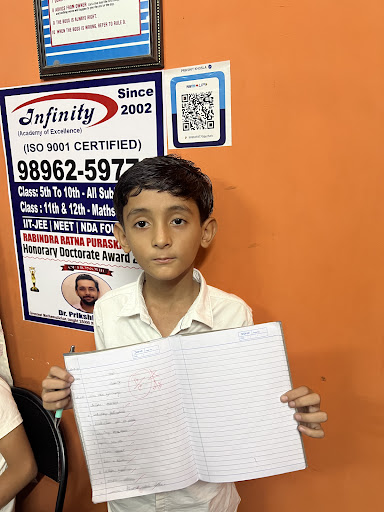 Two  Infintian’s   toppers recently scored 100 percent in their school one from mind tree and oth… post image