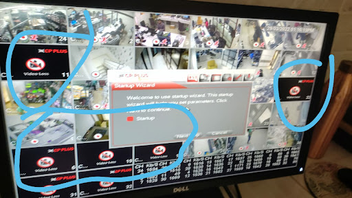 We are working on this situation where some cctv is no video