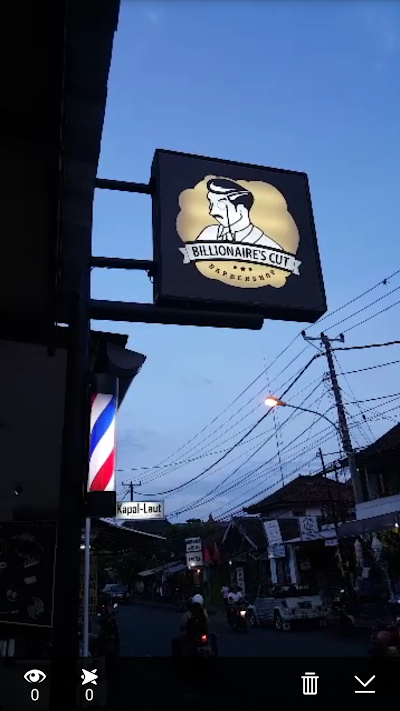 Photos of Billionaire's Cut Barbershop Sanur