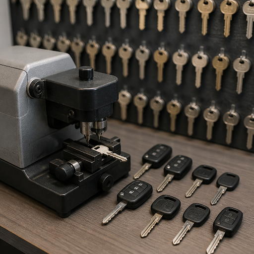 Lost a key, need a spare, or your coded car key is not working properly? Baba Key Maker in Langar… post image