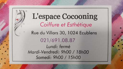 L'espace Cocooning Coiffure et Esthetique