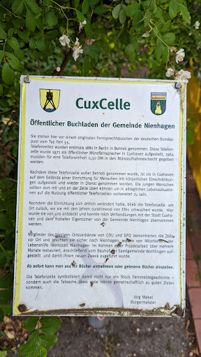 Öffentlicher Bücherschrank Nienhagen - Thumbnail