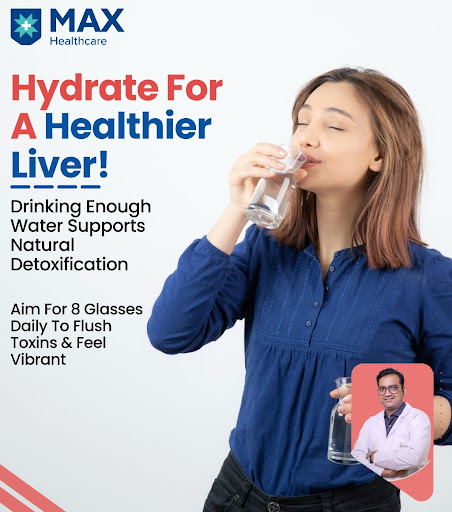 Nourish your liver with hydration! 💧 Drinking ample water aids your body's detox process, helping… post image