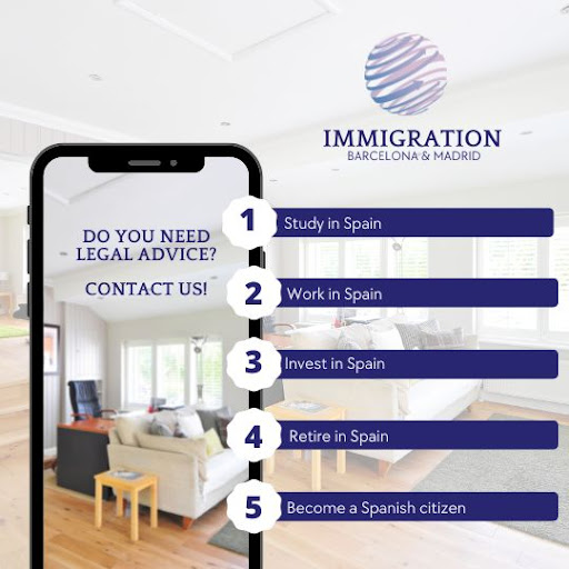 Immigration Barcelona Madrid Logo