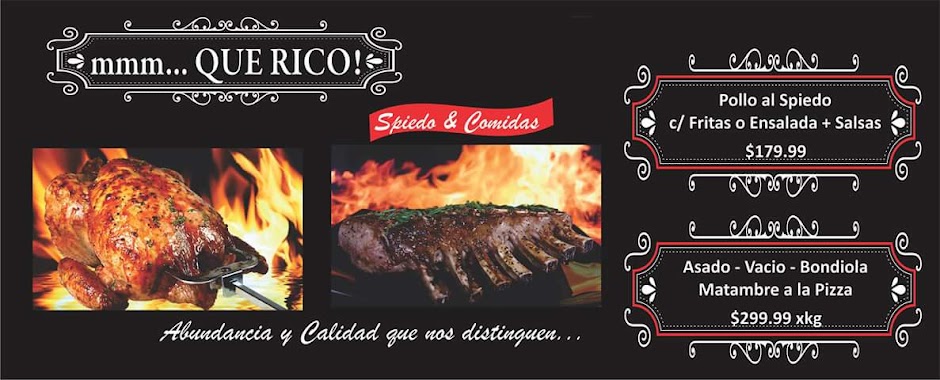 Que rico! Spiedo Y Comidas, Author: Que rico! Spiedo Y Comidas