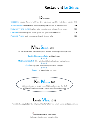 Photo n°8 de Restaurant Le Sérac à Saint-Gervais-les-Bains (Restaurant méditerranéen)