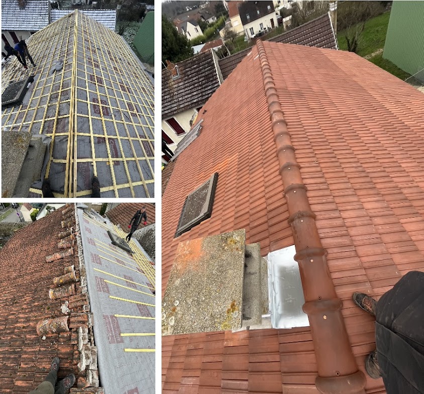 Mr Chatelain Couvreur Façadier 91 isolation gouttières nettoyage toiture ravalement recherche de fuites.