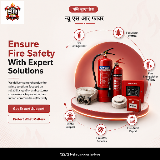 न्यू एस आर फायर में पेश है व्यापक अग्नि सुरक्षा सेवाएं, जिसमें विशेष रूप से को2 फायर एक्सटिंगुशर,… post image