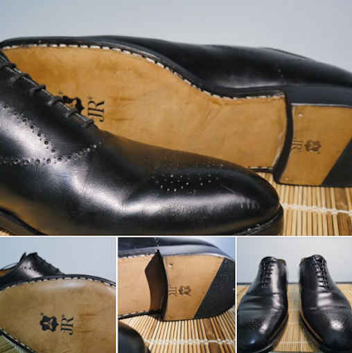 Fully restored and re soled - Sleek Services Singapore