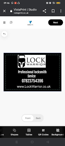 Lock warrior - Visual