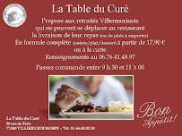 Menu La Table du Curé Page 8