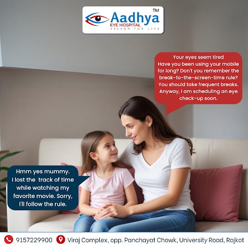 Prolonged screen time can strain your eyes, leading to discomfort, dryness, or blurred vision, ma… post image