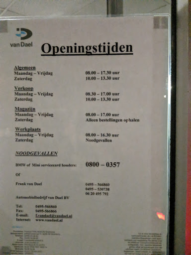 Automobielbedrijf Van Dael BV - Thumbnail