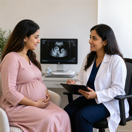 Pregnancy should feel joyful, not stressful. At the clinic of Dr. Mita Verma, Gynaecologist in De… post image