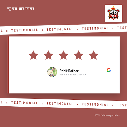Rohit Rathor's experience with न्यू एस आर फायर's water fire extinguisher and home fire extinguish… post image