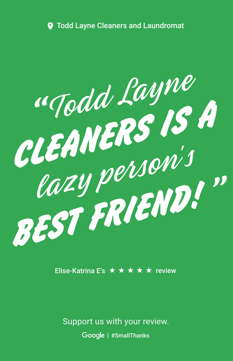 Todd Layne Cleaners and Laundromat facility with washing machines in New York