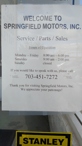 Springfield Motors Inc - Thumbnail