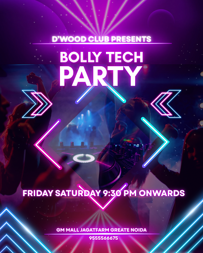 Get ready for the ultimate Bolly Tech Party at D’Wood Club in GM Mall, Jagatfarm, Greater Noida.… post image