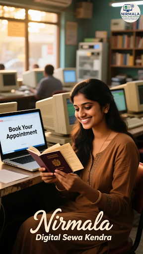Get your passport renewed with ease! Nirmala Digital Sewa Kendra in Gandhinagar offers swift and… post image