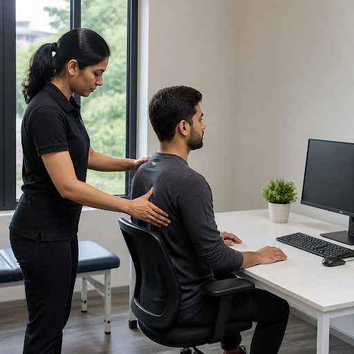 Long hours at your desk can slowly damage your posture, trigger neck stiffness, back pain and eve… post image