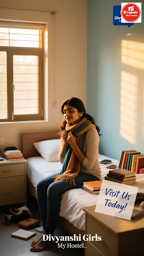 Experience the comfort of your own space at Divyanshi Girls Hostel's Single Seater Rooms in Varan… post image