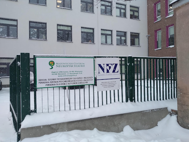 Godziny otwarcia Mazowieckie Centrum Neuropsychiatrii Sp. z o.o.