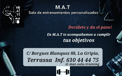 M.A.T Sala de entrenamiento personalizado - Thumbnail