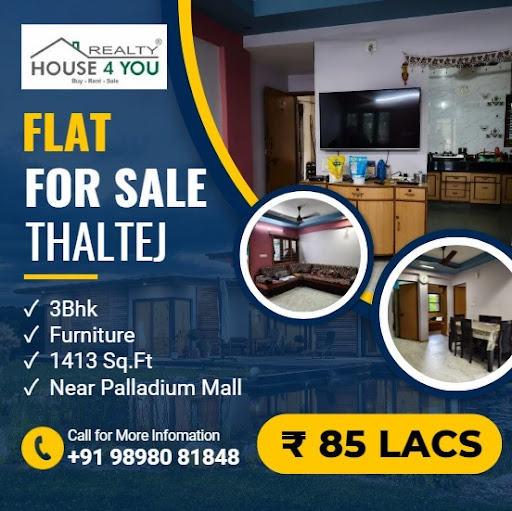 3Bhk Flat Sale Thaltej