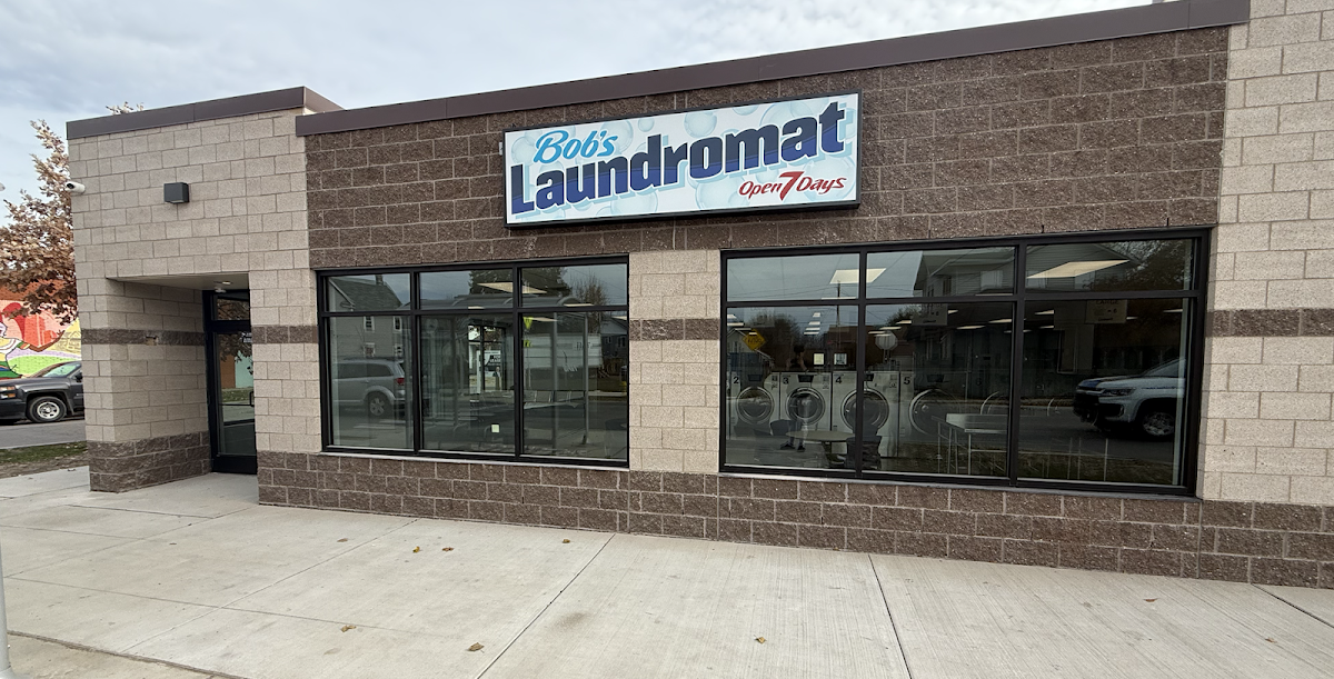 Self-service laundry at Bob's Laundromat, Grand Rapids, MI