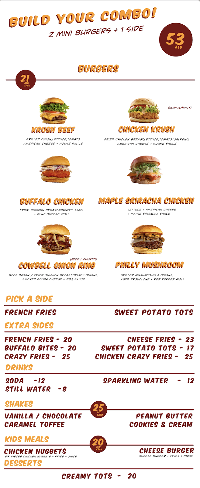 Krush Burger Rak - صورة 2