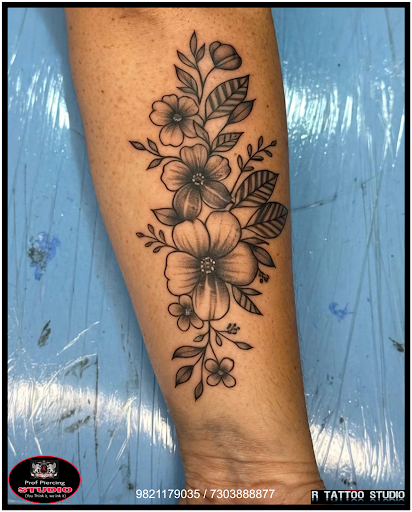 Hi there! Thank you so much for showing interest in this beautiful Black & Grey Floral Tattoo. 🖤✨ post image