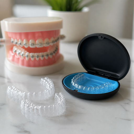 Thinking about straightening your teeth but don’t want metal braces? At Ekdant family dental clin… post image