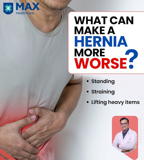 Don't let discomfort hold you back! 💪 A hernia may cause pain and discomfort, especially when sta… post image