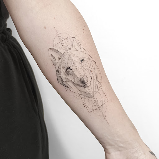 Euphorbia art tattoo