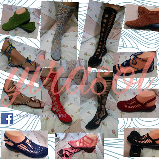 Yirasol zapatos tejidos