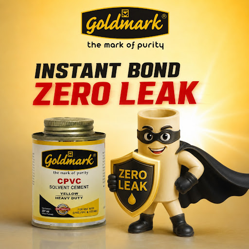 Goldmark CPVC Solvent Cement – Instant Bond