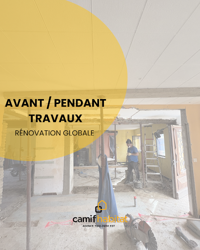 Le chantier avance !Après les premières installations...