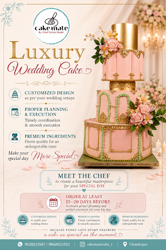 For the very first time Grand Luxury Wedding Cake now can be ordered at Cake Mate post image