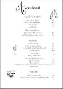 Menu Lily's Page 3