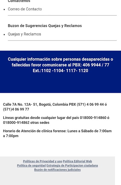 Photos of medicina legal