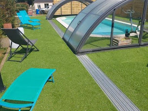 Photo n°79 de Ô refuge di’vin chambres d'hôtes de charme avec piscine spa sauna à Bannay (Piscine)