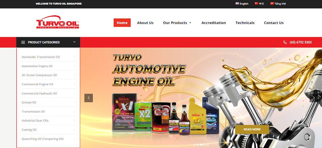 TURVO OIL SINGAPORE PTE LTD - car servicing Singapore facility photo 2
