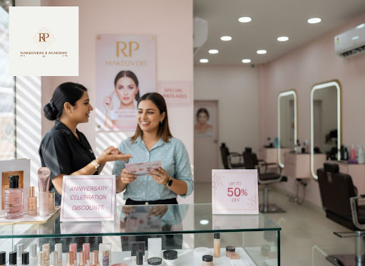 RP Makeovers in Baghpat is celebrating its anniversary with special discounts on your favourite b…