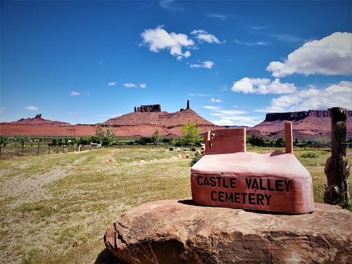 Castle Valley Cemetery Logo