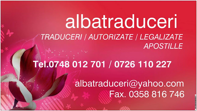 Comentarii opinii despre Traduceri Cugir-Alba