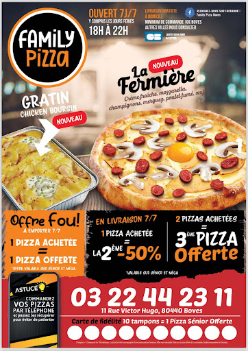 Family pizza