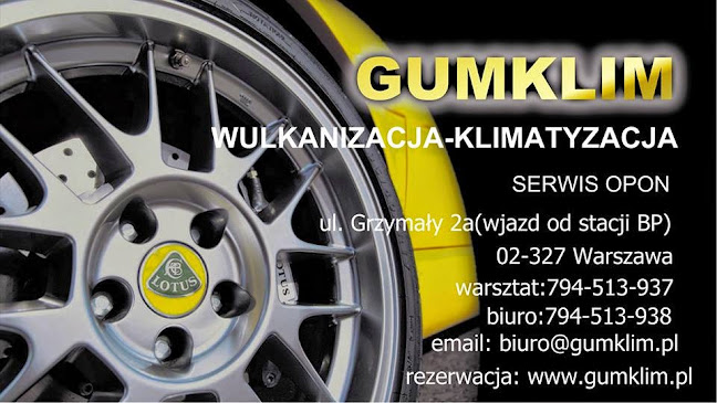 Godziny otwarcia Gumklim
